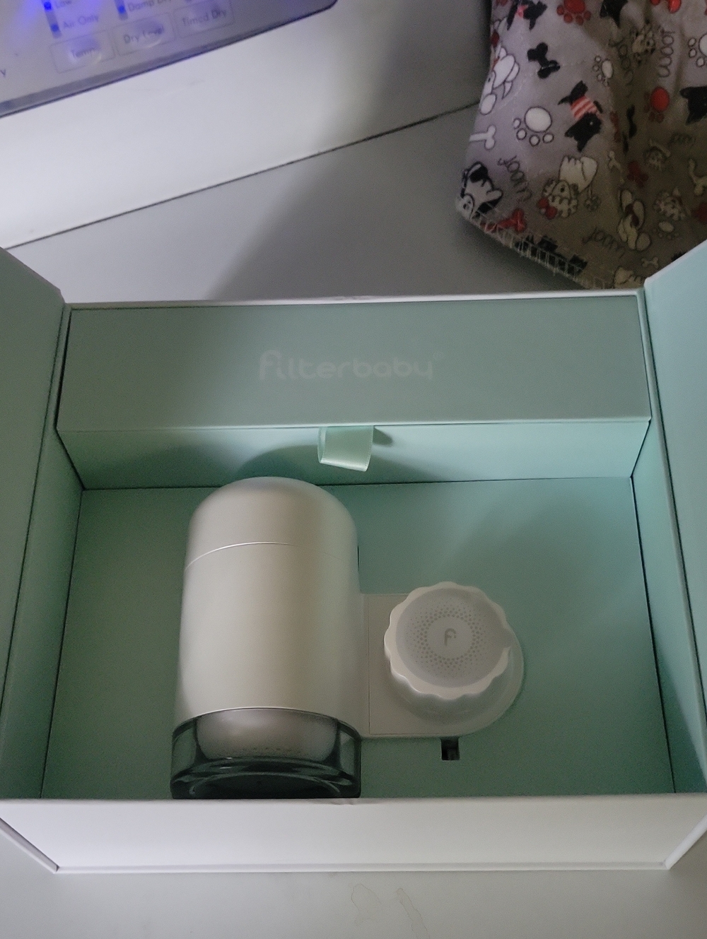 filterbaby Satin White Water Filter Dispenser